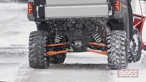Turn your UTV into a winter workhorse this season with a BOSS Exact Path drop spreader!  Contact us today to get yours! - (518) 324-5100 | Taylor Rental Plattsburgh | Facebook
