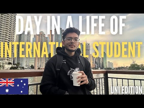 DAY IN A LIFE OF INTERNATIONAL STUDENT IN AUSTRALIA | UNI EDITION |