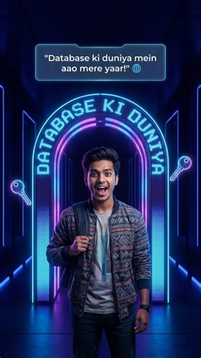database ki duniya, primary key 🗝️ #coding #programming #SQL #mysql #primarykey