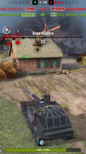 Ho RI Samurai 1 VS 3 WOT BLITZ #wotb #blitz #shorts #worldoftanksblitz #ares_wotblitz #wotblitz_ares #short #wotblitzfun #wotbshorts #wot_blitz #worldoftanksblitz_eu #shortswotblitz #hori_ares