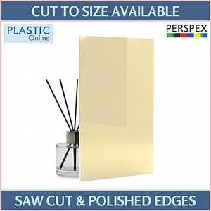 Cream Acrylic Sheets | Cut To Size Perspex Plastic Panels | Cast Cream 128  | eBay UK