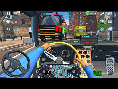 City Taxi Driving Simulator: Porsche 911 City Luxury Taxi Driving pick Drop game - android gameplay