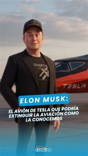 Tesla acaba de presentar un avión que vuela sin fuego, sin ruido y sin combustible… y el mundo de la aviación está temblando. ✈️⚡ #Tesla #ElonMusk #AviationTech #Futuro #Innovación #TechNews | ForoCuatrotv