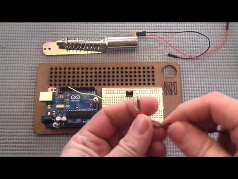 Arduino for Beginners 18 Solenoids amp; how to control them with an Arduino