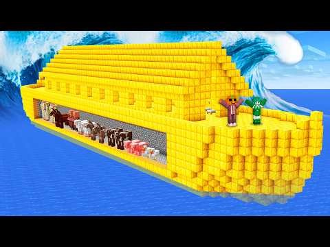 Hice BARCO GIGANTE para SALVAR TODO el MUNDO!