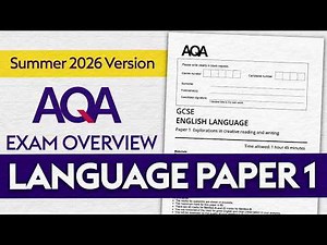 AQA GCSE English Language Paper 1 | 2026 Exam Overview