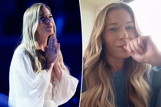 LeAnn Rimes runs offstage after her teeth fall out mid-concert
