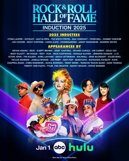 Rock & Roll Hall of Fame Induction 2025: Check Out Our Viewers' Guide!
