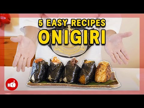 EASIEST Onigiri Recipes at Home! | Japanese Rice Balls