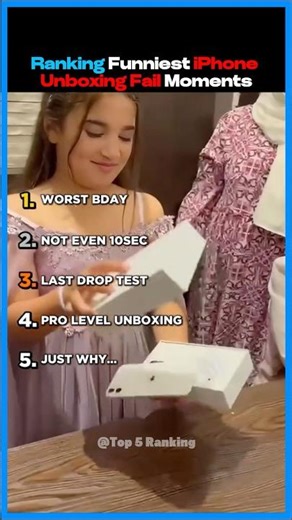 Ranking Funniest iPhone Unboxing Fail Moments😭💀