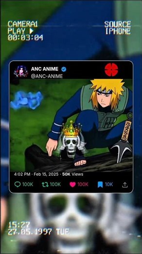 when raikage underestimate Minato 🔥😳 #lyricvideo #naruto #minato