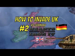 Let's Play Hearts of Iron 4 (HOI4): How to invade Britain (UK) part #2