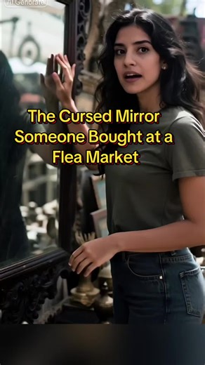 The Cursed Mirror Someone Bought at a Flea Market haunted mirror story used mirror spiritual meaning flea market cursed objects latino haunted object folklore why mirrors hold energy mirror reflecting spirits secondhand items carrying history signs a mirror is cursed brujeria and old mirrors energy attached to antiques #latinosuperstitions #hauntedobjects #mirrorfolklore #spiritualwarnings #paranormalstories