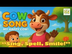 🐄 Cow Song for Kids | Fun & Educational Animal Song | Moo Moo Learning | Little Learners Land