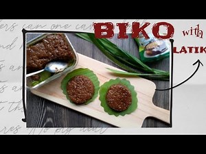 BIKO Simple Recipe (Filipino Sticky Rice Cake)