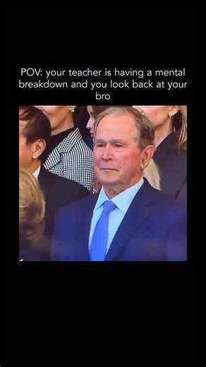 Blowing on Instagram: "🎬 Fun fact: George W. Bush was known for his very public, sometimes unexpected laughter during serious moments, especially at press conferences and formal events. Those reactions weren’t scripted or strategic, he’s said multiple times that he laughs when nervous or when he finds irony in tense situations. Several of his most viral laughing moments came during speeches or briefings where the tone suddenly shifted, which made them stand out even more. Over time, those clips