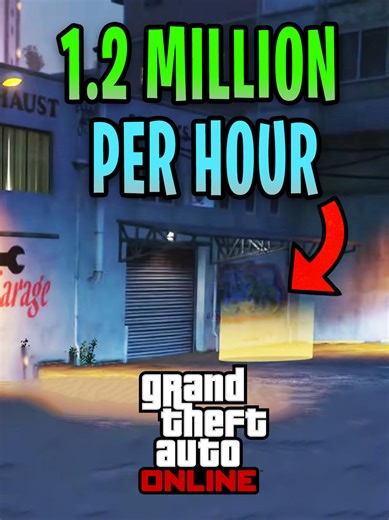 How To Make 1.2 Million Per Hour Using The Auto Shop In GTA Online #gta #gta5clips #gtamemes #gtamoney #gtaglitch #gta5_funny #gtahack #gta5
