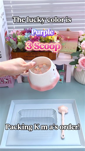 Packing K m a’s lucky match(All categories)! #luckyscoop #mysteryscoop #giftboxes #asmrvideo #cute