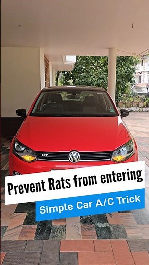 How to Prevent Rats from entering our Cars | Simple AC settings Trick