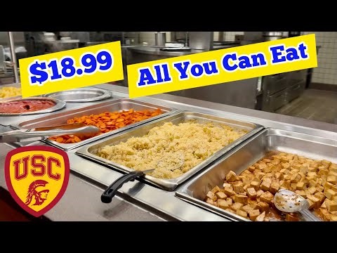 USC Parkside Dining Buffet Tour: Best Food at USC? | Saturday Brunch Buffet (2026)