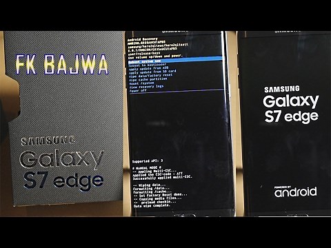 How to HARD-RESET Samsung Galaxy S7 or Galaxy S7 edge ,Latest 2017,