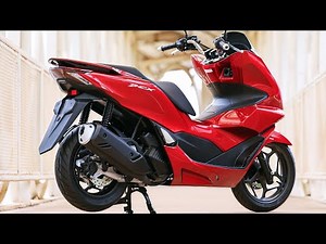 New 2025 Honda PCX 160 ABS in Red - Stylish Scooter Bike for New Riders!