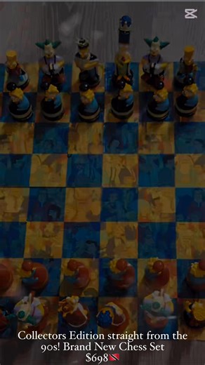 🟡🔥 POP CULTURE ALERT! 🔥🟡 Only a couple left of our Collector’s Simpsons Chess Set ♟️ Featuring cool 3D character pieces and still in the original factory seal — a true must-have for Simpsons fans, collectors, and retro lovers alike! Perfect for game night, display, or gifting 🎁 This one’s straight-up iconic pop culture with a nostalgic retro vibe 💛 $698 📦 Delivery via TTPOST 💳 Online payment only (NO COD) 📲 WhatsApp: 1 (868) 308-6884 🛍️ Richard’s Retro Merch & Unique Gifts 🌐 Online st