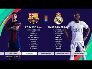 PES 2021 - Real Madrid vs FC Barcelona Gameplay HD (PS4)