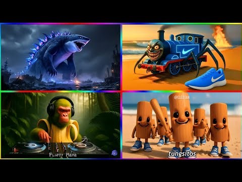 Sharkzilla ⚡ | Ocean Power Attack 🌊 Epic Tiles Hop Edit