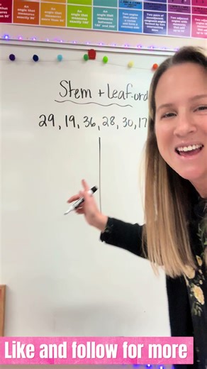 Minute Math: stem and leaf plot #homework #math #mathematics #tutor #mathhelp