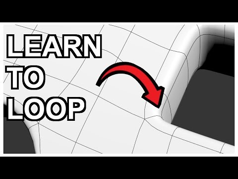 Learn Polygon Modeling -- Part 4 -- Edge Loops