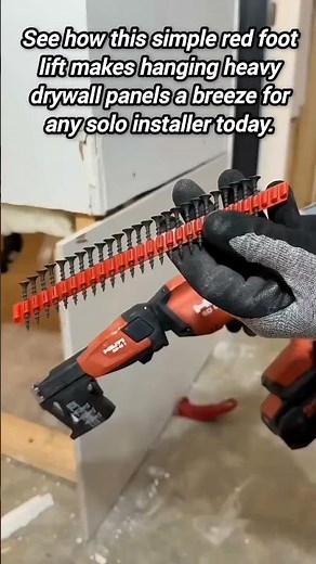 The Secret Tool for Solo Drywall!