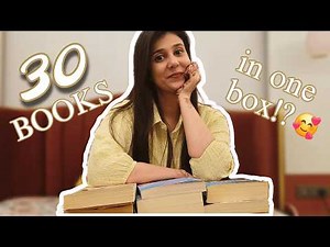 My BIGGEST Book Haul Ever! 30 Books From One Mystery Box! Is it WORTH IT?