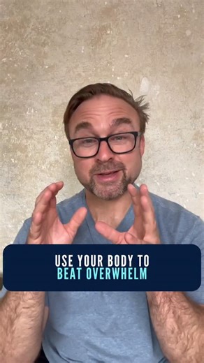 If you feel overwhelmed, try this simple embodiment hack. Instead of fighting the stress, get curious: What part of your body feels even slightly enjoyable right now? What exactly makes that sensation pleasurable? The moment you track what feels good, your system shifts. Overwhelm softens. Presence comes back online. You get choice again. A small practice. Surprisingly powerful. Share this with someone who needs a quick reset today. If you want to support yourself and your clients in becoming mo