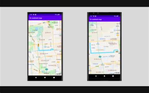 Android 地图模拟路线移动 ｜Java ｜Map ｜附带源码