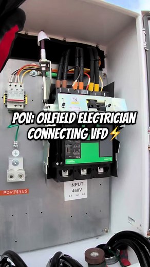 VFD Terminations for Jet Pump (Line Side) — Step-by-Step Guide