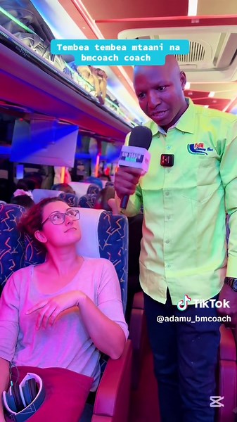 Tembea tembea na bmcoach leo tupo ndani ya bus …… @bmcoachofficial @BM Coach