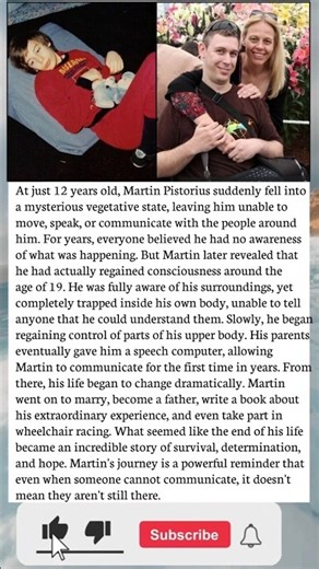 🧠💔 Trapped Inside His Own Body for 12 Years — Then He Spoke! 😱