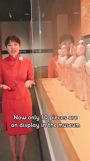 📍Xi'an Museum ✈️Fly with #CEAir to Xi'an, one of the ancient capitals in Chinese history. 🥰Let's embrace the beauty of confidence just as the ladies from the Tang Dynasty. @Visit Shaanxi | China Eastern Airlines