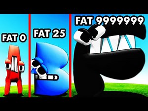 Growing SKINNY ALPHABET LORE Into FAT (GTA 5)