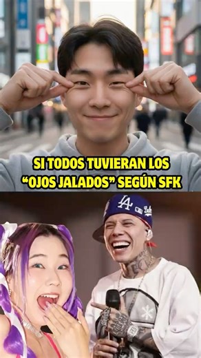 The Santa Fe Klan says what would happen if we all had "slanted eyes"