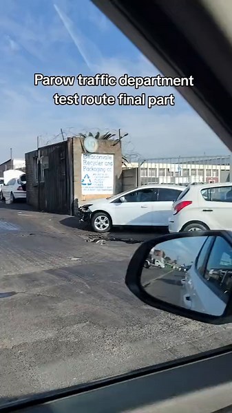 Parow Traffic Department Test Route Final Part - Driving Tutorial