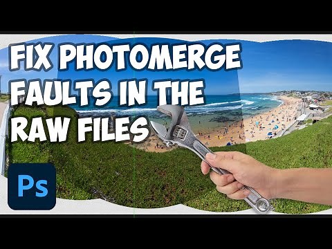 Fix Photomerge Stitching Faults in RAW Files with these Easy Tricks - Photoshop