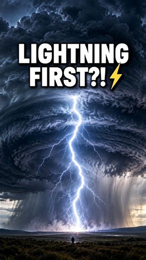 The Science Behind Why Lightning Comes Before Thunder ⚡#Lightning #Thunder #HiddenDimensions