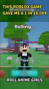 How Roll Anime Girls Works… and I Got a 1 in 18,089 😳