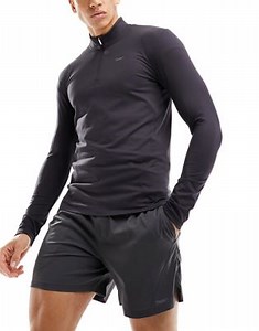 Puma Training Evolve 1/4 zip sweatshirt in dark grey | ASOS