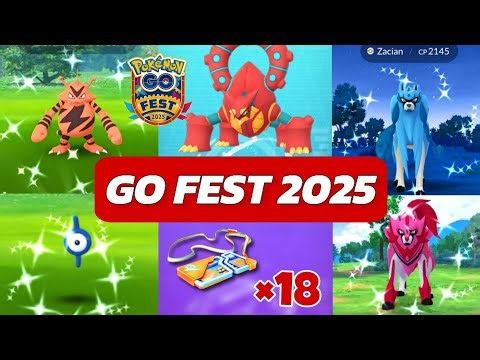 GO FEST 2025 GLOBAL - FULL GUIDE POKÉMON GO