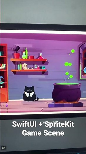 SwiftUI + SpriteKit Game Scene