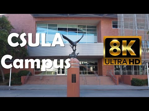 California State University, Los Angeles | CSULA | 8K Campus Drone Tour