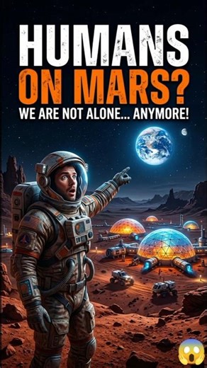 Humans Are Finally Living on Mars 😱 | The Future Is Here #marshouse #shortvideo